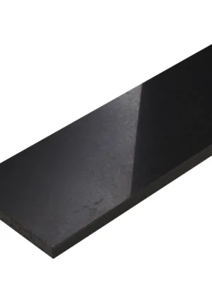 Podstopień granitowy G684 Black Pearl polerowany 150x16,5x2 cm
