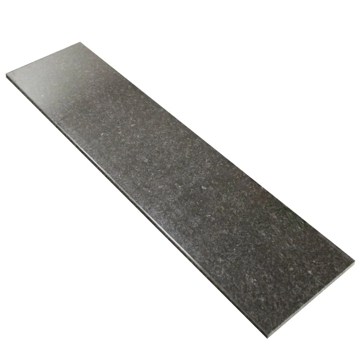 Stopień granitowy Angola Black polerowany 150x33x2 cm - obrazek 2