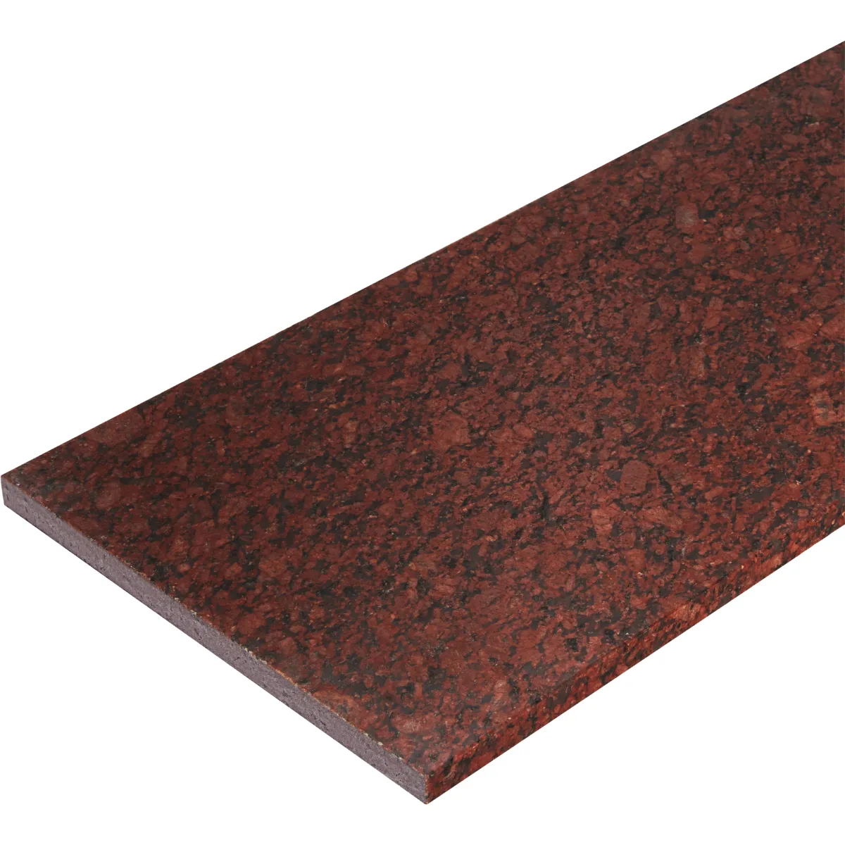 Stopień granitowy Fortune Red leather 150x33x2 cm