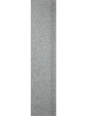 Stopień granitowy G603 New Bianco Cristal polerowany 150x33x2 cm z
antypoślizgowymi ryflami